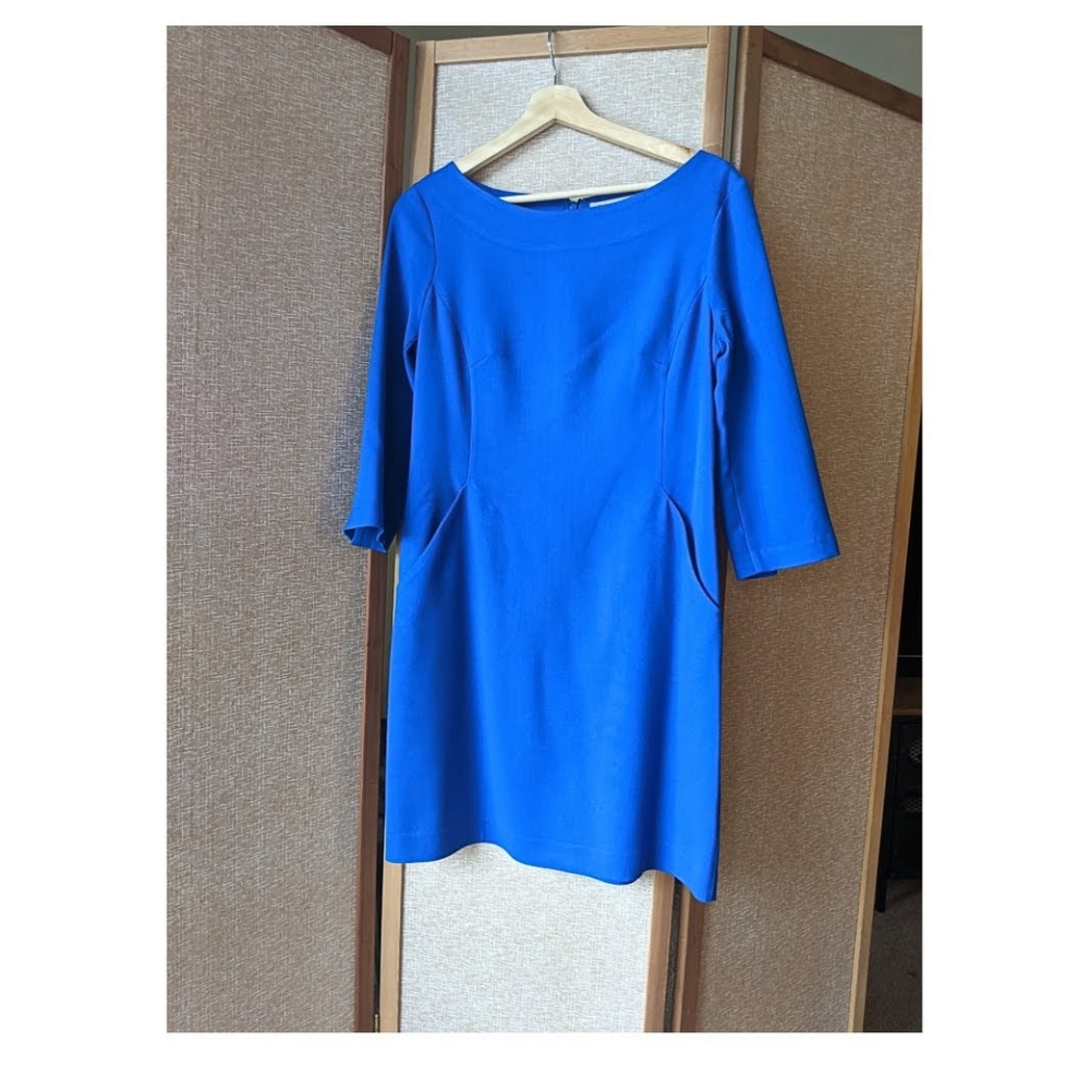 Gap blue shift dress
